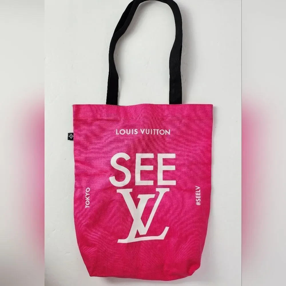 Louis Vuitton SEE LV Tokyo's Limited Tote Bag 15x13 New